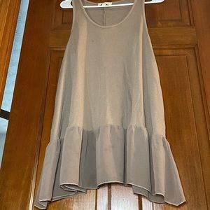 Umgee USA Brown Boho Tank Top — XL